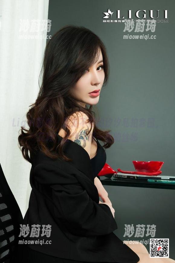 Ligui丽柜 - 无处不在的汐汐私拍套图，艾玛，让我眼前一亮的丝秘