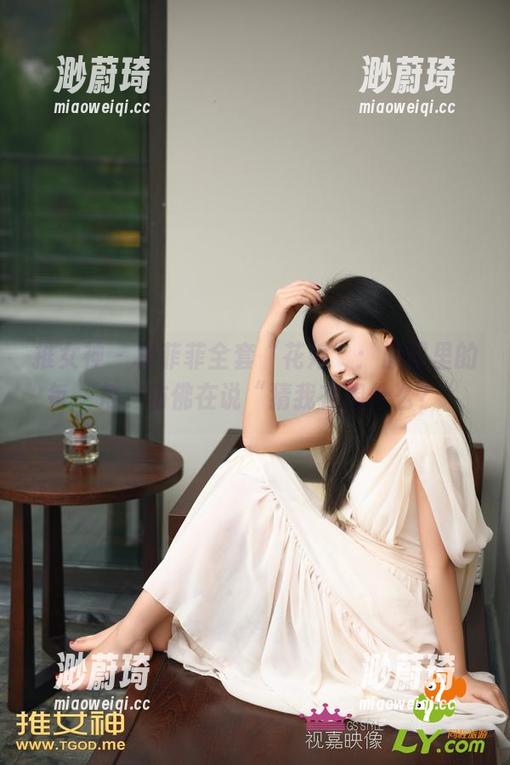 推女神 - 穆菲菲全套“花嫁”：原图里的每一角，仿佛在说“猜我在想什么？”