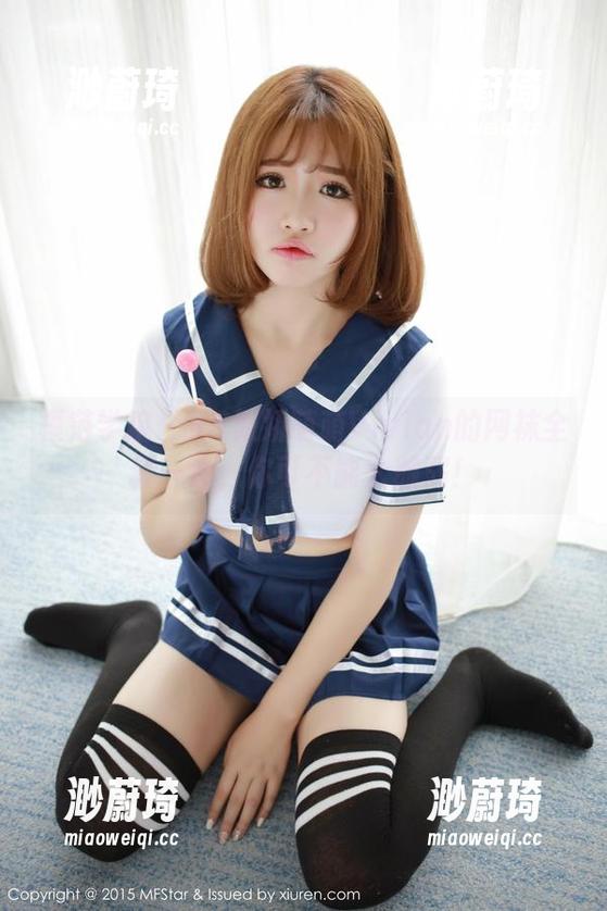 模范学院 - K8傲娇萌萌Vivian的网袜全套—心，你可不能太脆弱！