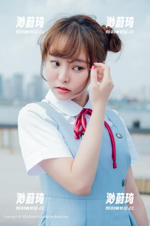 波萝社 - 柳侑绮最新写真：谁说家里不能穿得美美的？