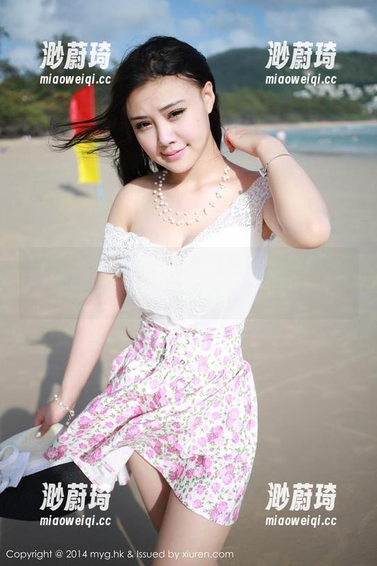 美媛馆 - Flower朱可儿在奶牛内衣里打破常规，这不是你的传统美图！